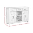 Picket House Furnishings Marietta Server in Medium Brown