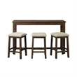 Picket House Furnishings Dex Bar Table Single Pack (Table + Three Stools)