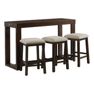 Picket House Furnishings Drew Occasional Bar Table Single Pack