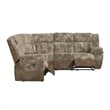 Picket House Furnishings Celeste 6PC Motion Sectional Set in Shire Cappuccino