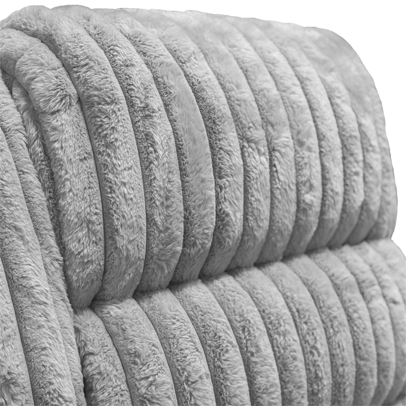 Picket House Furnishings Astra Power Lift Chair in Softcat Silver