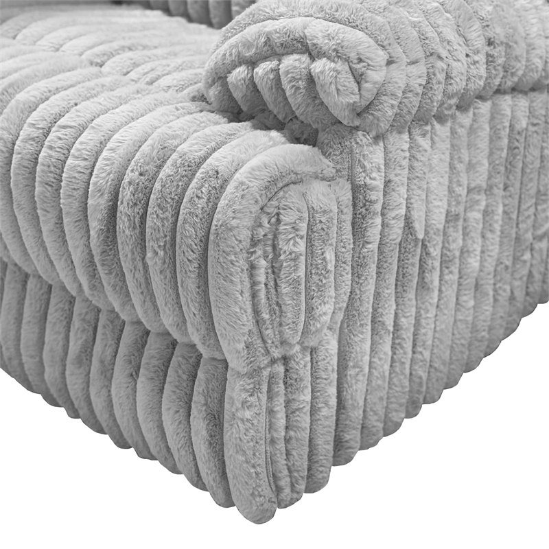 Picket House Furnishings Astra Power Lift Chair in Softcat Silver