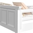 Brooklyn Kids Twin Over Twin Bunk with Ladder 5PC Bedroom Set in White