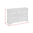Picket House Furnishings Hyde 9-Drawer Dresser in Charcoal