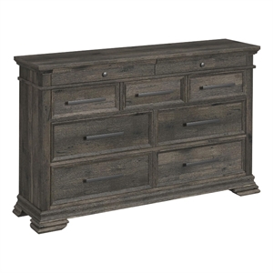Picket House Furnishings Hyde 9-Drawer Dresser in Charcoal