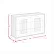 Picket House Furnishings Vega 6-Drawer Dresser in Dual Tone