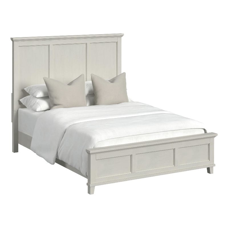 Picket House Furnishings Henrik Queen Panel Bed in Ivory