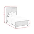 Picket House Furnishings Henrik Twin Panel Bed in Ivory