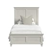 Picket House Furnishings Henrik Twin Panel Bed in Ivory