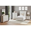 Henrik Twin Panel 5PC Bedroom Set in Ivory