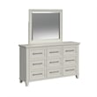 Henrik Twin Panel 5PC Bedroom Set in Ivory