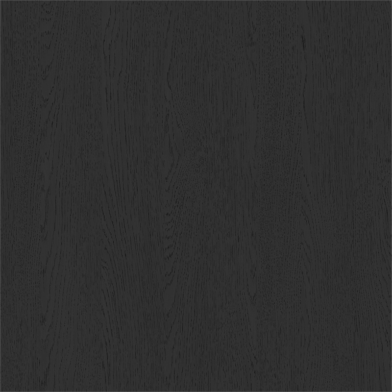 Woodridge Large Bookcase in Black with Grain
