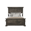 Hyde Queen Panel Bed in Charcoal