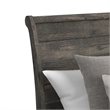 Hyde Queen Sleigh Storage Bed in Charcoal