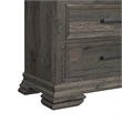 Hyde Queen Sleigh Storage 3PC Bedroom Set in Charcoal