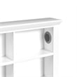 Brooklyn Kids Twin Bookcase 3PC Bedroom Set in White