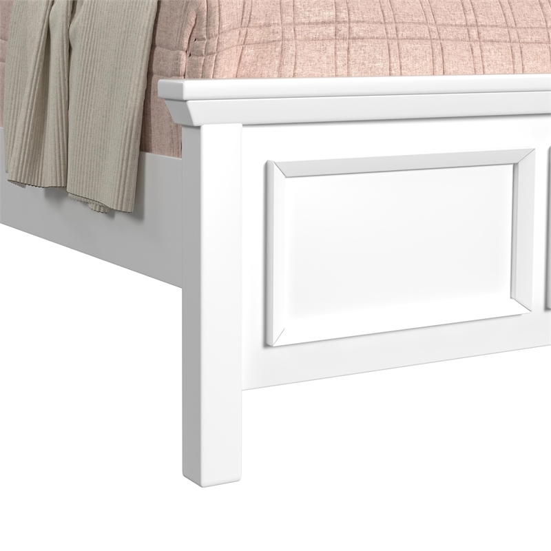Brooklyn Kids Twin Bookcase 3PC Bedroom Set in White