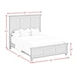 Picket House Furnishings Henrik Full Panel Bed in Grey