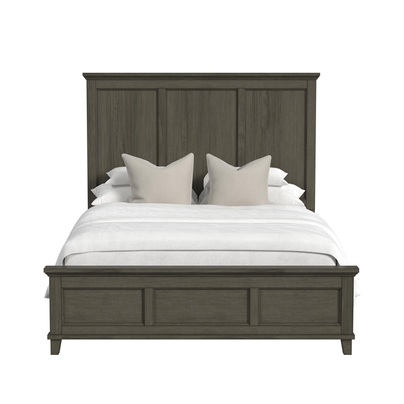 Picket House Furnishings Henrik Full Panel Bed in Grey