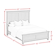 Henrik Full Panel 3PC Bedroom Set in Grey