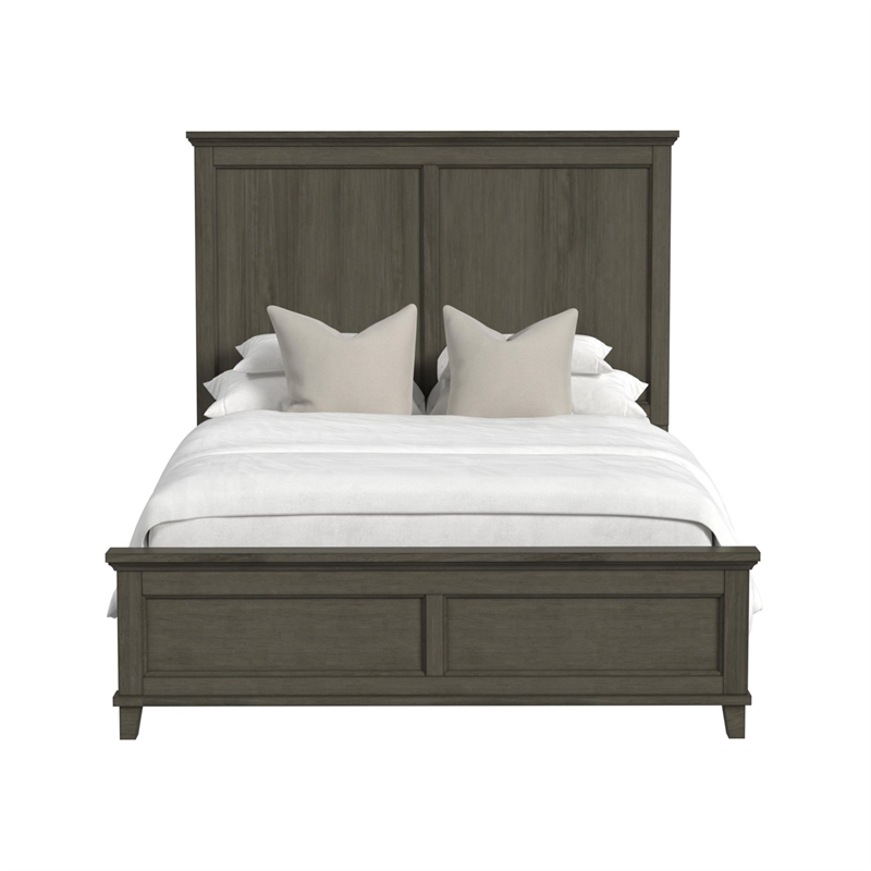 Henrik Full Panel 5PC Bedroom Set in Grey