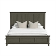 Picket House Furnishings Henrik King Panel Bed in Grey