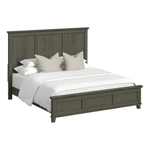 Picket House Furnishings Henrik King Panel Bed in Grey
