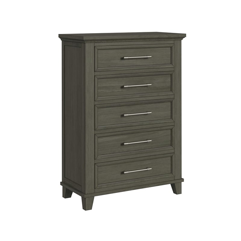 Henrik King Panel 3PC Bedroom Set in Grey