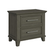 Henrik King Panel 5PC Bedroom Set in Grey
