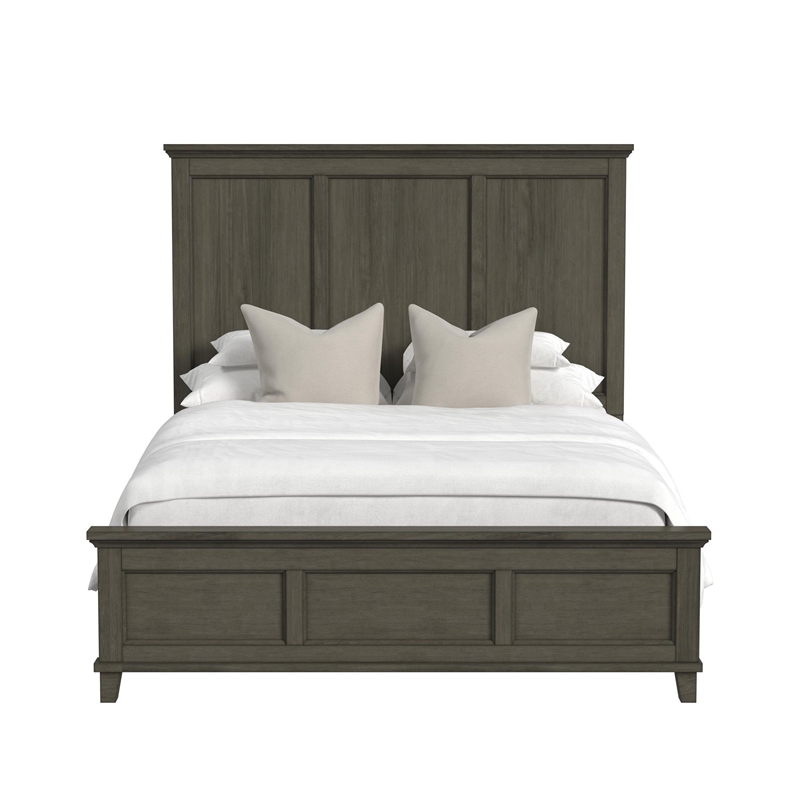 Picket House Furnishings Henrik Queen Panel Bed in Grey