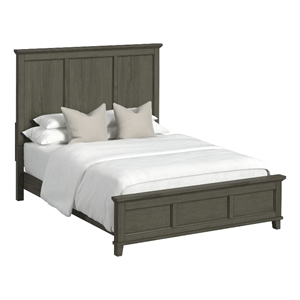 Picket House Furnishings Henrik Queen Panel Bed in Grey