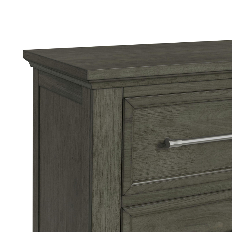 Henrik Queen Panel 3PC Bedroom Set in Grey