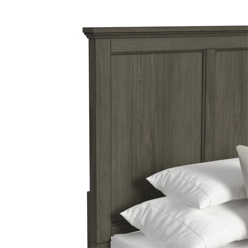 Picket House Furnishings Henrik Twin Panel Bed in Grey