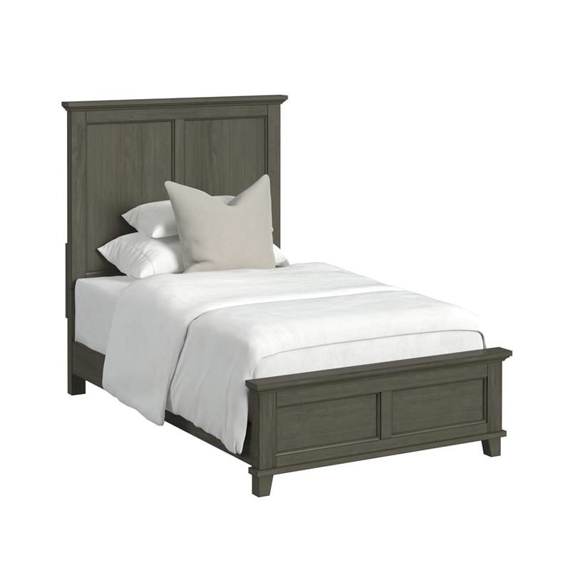 Henrik Twin Panel 3PC Bedroom Set in Grey