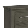 Henrik Twin Panel 5PC Bedroom Set in Grey