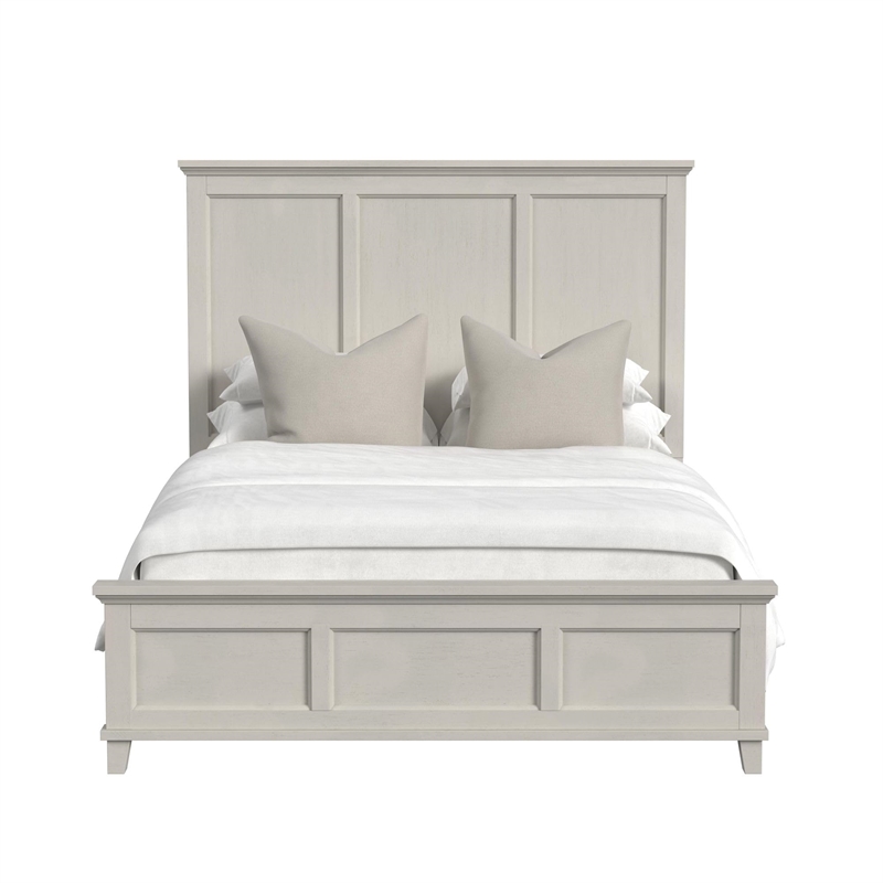Picket House Furnishings Henrik Full Panel Bed in Ivory