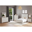 Henrik Full Panel 5PC Bedroom Set in Ivory