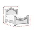 Picket House Furnishings Rosalinda Queen Panel Bed in Mahogany