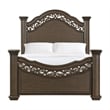 Picket House Furnishings Rosalinda Queen Panel Bed in Mahogany