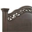 Picket House Furnishings Rosalinda Queen Panel Bed in Mahogany