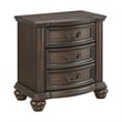 Rosalinda Queen Panel 3PC Bedroom Set in Mahogany