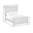 Hyde Full Panel Bed in Charcoal