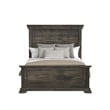 Hyde Full Panel Bed in Charcoal