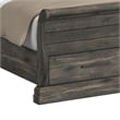 Hyde King Sleigh Storage Bed in Charcoal