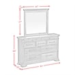 Hyde King Sleigh Storage 5PC Bedroom Set in Charcoal