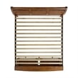 Joseph King Sleigh Storage Bed in Chestnut
