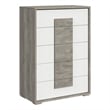 Picket House Furnishings Vega 5 Drawer Chest in Dual Tone