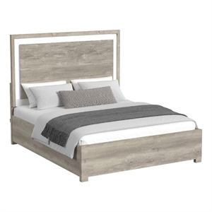 Picket House Furnishings Vega King Bed with LED in Dual Tone