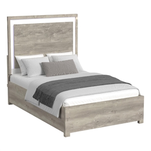 Picket House Furnishings Vega Queen Bed with LED in Dual Tone