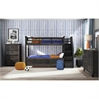 Brooklyn Kids 4-Drawer Chest in Charcoal